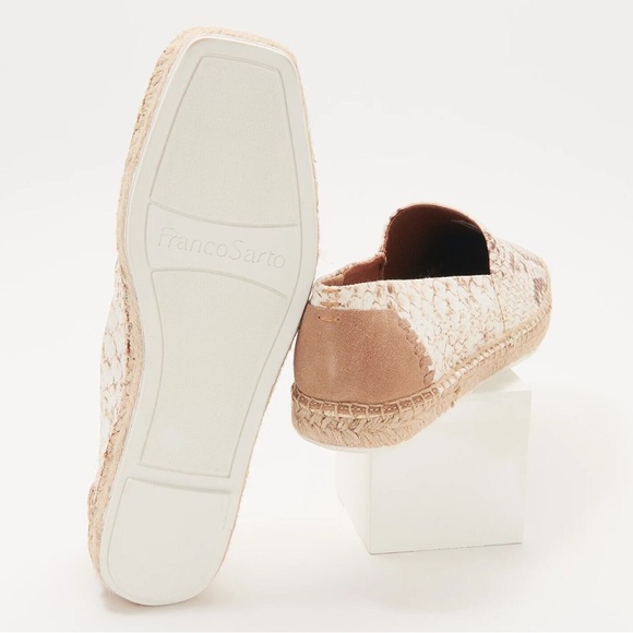 Boston Snake Embossed Leather Slip-On Sneaker | Mercari Franco Sarto Slip-On Espadrilles - Kenna Natural Snake 7M